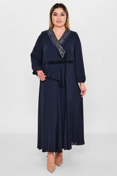Gumanize - Plus Size Dress (GMZ2026-138-6842) - 8690200122101