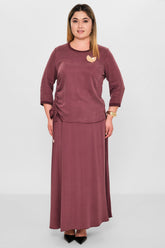 Dress port - Plus Size Suit (DSP26Y3439) - 8690200123382