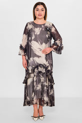 Gumanize - Plus Size Dress (GMZ2026-40-7821) - 8690200123665