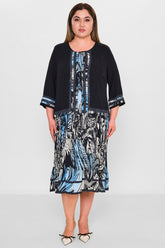 Gumanize - Plus Size Dress (GMZ2023-613-6458) - 8690200125720