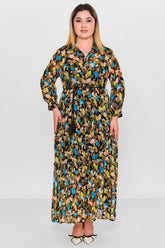 Ebberro - Plus Size Dress (EBR26Y9517BB) - 8690200127120