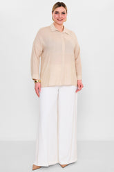 Revaro - Plus Size Shirt (RVR26YBB-4121) - 8690200127724