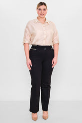 Devatex - Plus Size Trousers (DVT2811-14-42-48) - 8690200127779