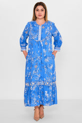 Gumanize - Plus Size Dress (GMZ2025-1145-7623) - 8690200129544