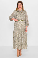 Gumanize - Plus Size Dress (GMZ2025-725-7561) - 8690200129636