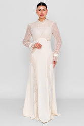 Nupel li̇ne - Plus Size Dress (NPL26Y5156) - 8690200130045