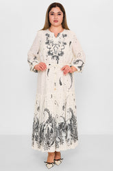 Gumanize - Plus Size Dress (GMZ2026-605-8071) - 8690200131769