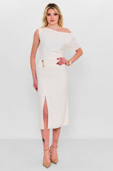 Maqrell - Plus Size Dress (MAQ26Y1196) - 8690200134135