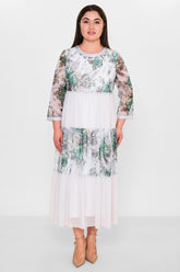 Ksas - Plus Size Dress (KSAS32387) - 8690200135224