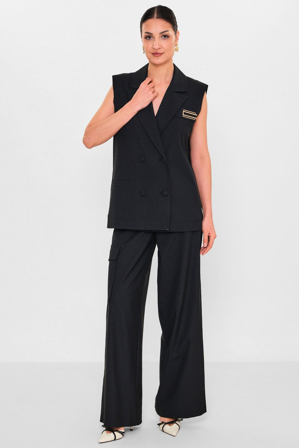 Mamulier - Plus Size Waistcoat (MML26Y6939) - 8690200135545