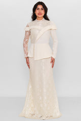 Nupel li̇ne - Plus Size Dress (NPL26Y5154) - 8690200137235