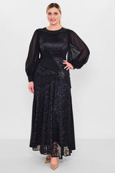 Qne tu - Plus Size Dress (QNE26Y6213BB) - 8690200138034