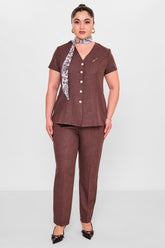 Dress port - Plus Size Suit (DSP26Y3462) - 8690200139352