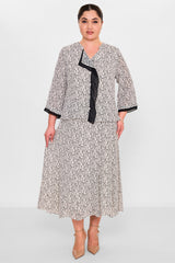 Gumanize - Extended Plus Size Dress (GMZ2026-797-8185) - 8690200142314