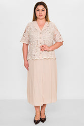 Gumanize - Plus Size Suit (GMZTK361-8125) - 8690200142444