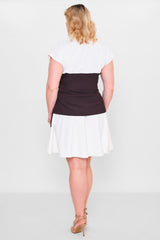 Greencountry - Plus Size Dress (GRC26Y5849-Y) - 8690200142567
