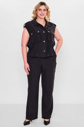 Laluce - Plus Size Trousers (L2.Y26.PNT.2P224) - 8690200143380