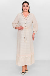 Gumanize - Plus Size Dress (GMZ2025-689-6976) - 8690200147494