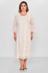 Gumanize - Plus Size Dress (GMZ2025-1185-7063) - 8690200148378