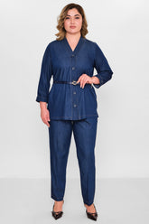 Dress port - Plus Size Suit (DSP26Y3434) - 8690200149153