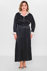 Dress port - Plus Size Dress (DSP26Y5744) - 8690200149221