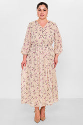 Gumanize - Plus Size Dress (GMZ2025-459-7610) - 8690200149658