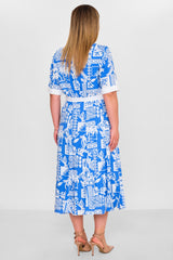 Gumanize - Plus Size Dress (GMZ2025-1093-7621) - 8690200151163