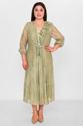 Gumanize - Plus Size Dress (GMZ2025-945-7645) - 8690200151897