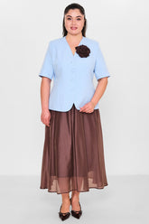 Dress port - Plus Size Suit (DSP26Y3492) - 8690200154416