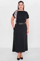 Dress port - Plus Size Dress (DSP26Y5743) - 8690200154430