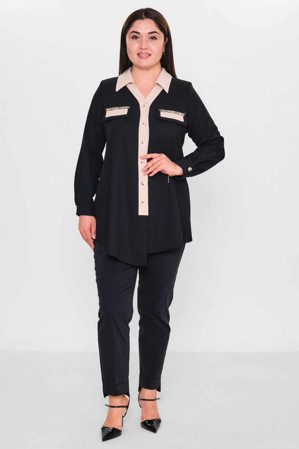 Ki̇fayet - Plus Size Tunic (KFY26Y18704-20) - 8690200154690