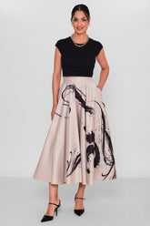 Mamulier - Plus Size Skirt (MML26Y6525) - 8690200156182