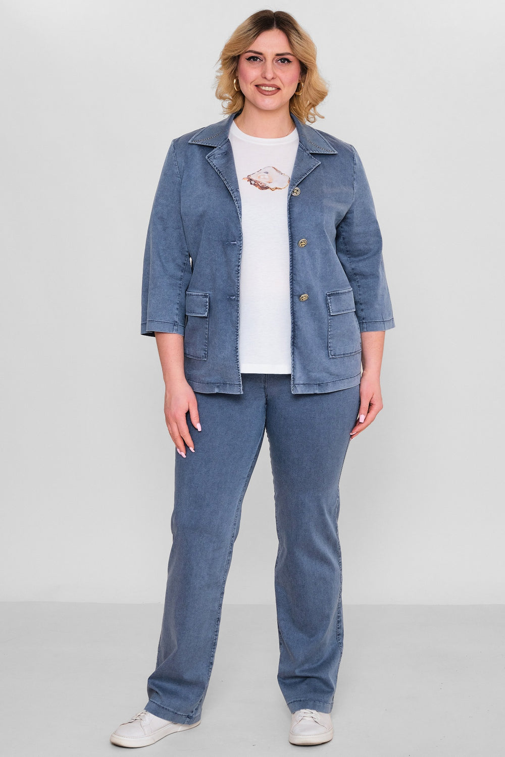 Elitline - Plus Size Suit (ELT26Y7-276-4058) - 8690200158568