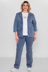Elitline - Plus Size Suit (ELT26Y7-276-4058) - 8690200158568