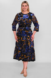 Ksas - Plus Size Dress (KSAS32372) - 8690200163715