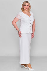 Welike - Plus Size Suit (WLK26T8398) - 8690200163784