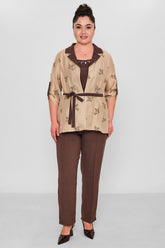Dress Port - Plus Size Suit (DSP26Y3509) - 8690200166211