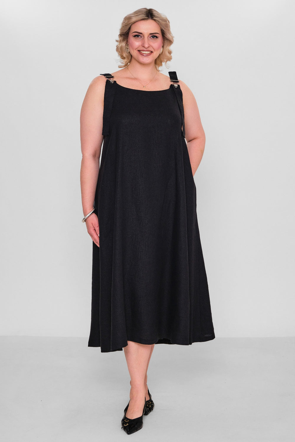 Salkim - Plus Size Dress (SLK26Y76030BB) - 8690200175817