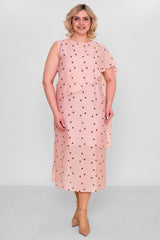 Laluce - Plus Size Dress (L2.Y26.ELB.2E685) - 8690200178429