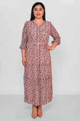 Gumanize - Plus Size Dress (GMZ2026-628-8040) - 8690200178719