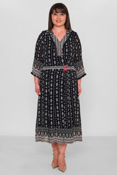 Gumanize - Plus Size Dress (GMZ2026-652-8081) - 8690200181818