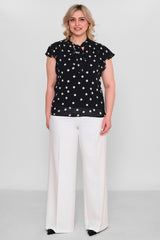 Revaro - Plus Size Blouse (RVR26YBB-4123) - 8690200182655