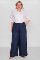 Salkim - Plus Size Trousers (SLK26Y56337BB) - 8690200183201