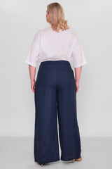 Salkim - Plus Size Trousers (SLK26Y56337BB) - 8690200183201