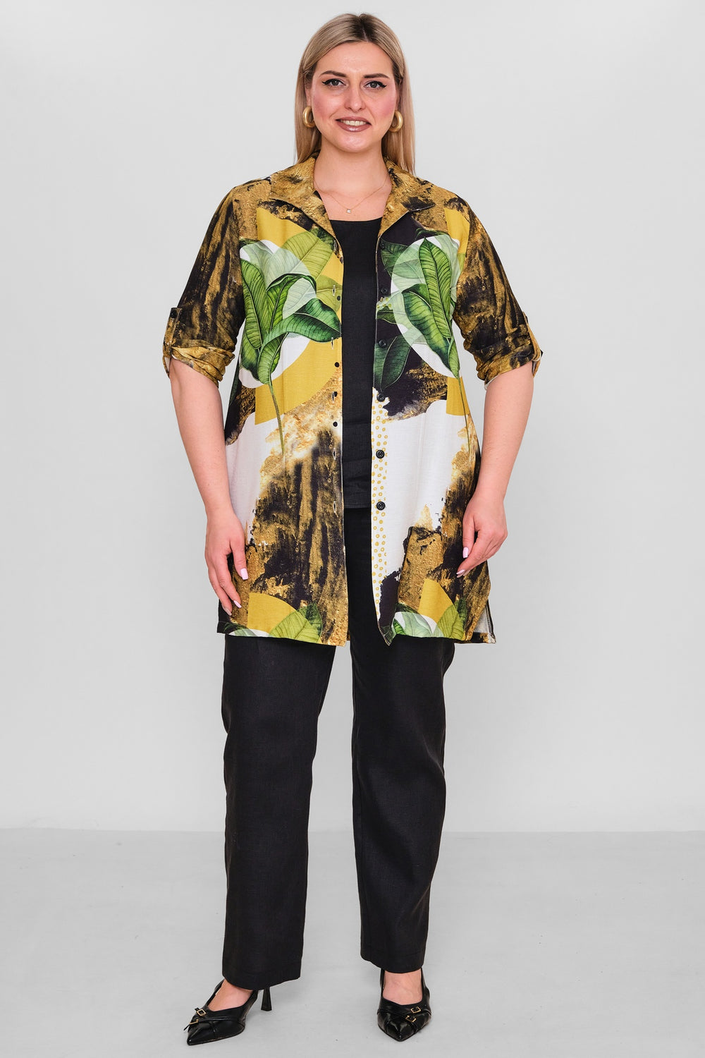 Salkim - Plus Size Suit (SLK26Y66164BB) - 8690200183607