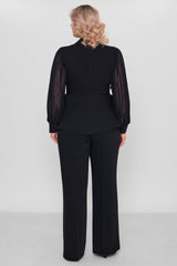 Qne Tu - Plus Size Suit (QNE26Y5285BB) - 8690200184758