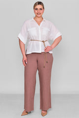 Laluce - Plus Size Shirt (L2.Y26.GML.2G145) - 8690200185045