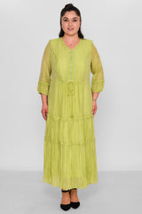 Gumanize - Plus Size Dress (GMZ2026-651-7929) - 8690200185373