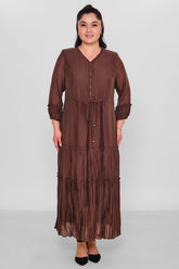 Gumanize - Plus Size Dress (GMZ2026-651-7929) - 8690200185397