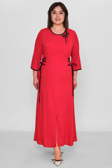 Dress Port - Plus Size Dress (DSP26Y5760) - 8690200185663
